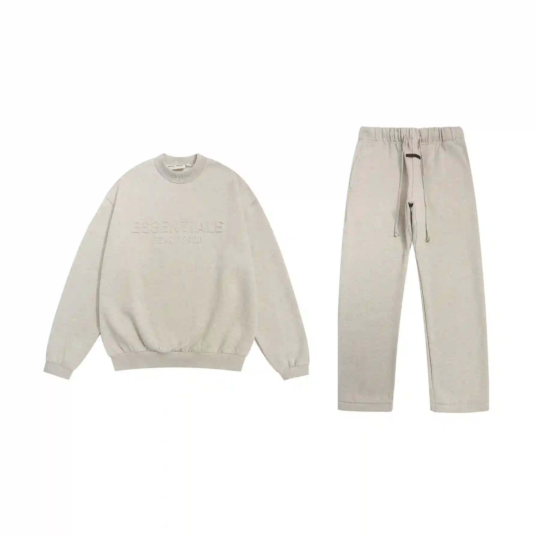 Essentials Tracksuit Pullover Oatmeal Heather Essentials Tracksuit Pullover Oatmeal Heather