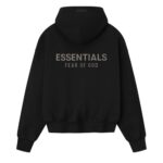 Essentials Black Hoodie