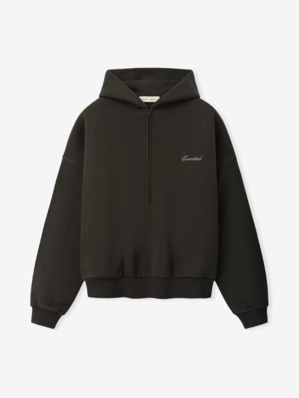 Signature Essentials Lounge Half Zip Hoodie