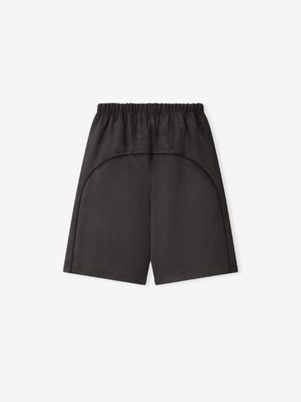 Suede Fleece Signature Relaxed Short Essentials W/ Piping