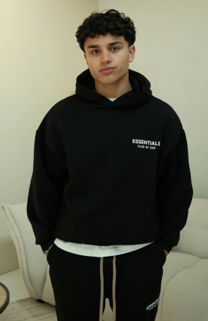 Fear of God Essentials trainingspak FW24 Black White