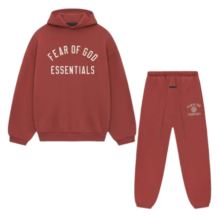 Fear of God trainingspak FW24 Fleece Unisex Crimson