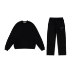 Black Essentials Tracksuit Pullover